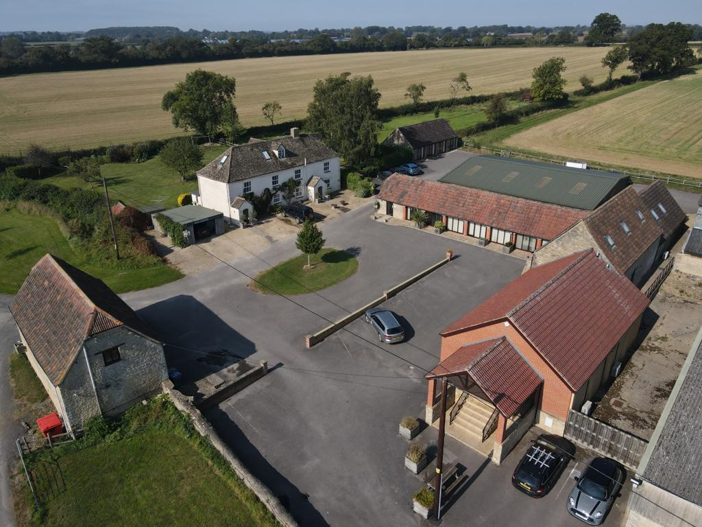 Robourne Rail Rural Offices Overhead View